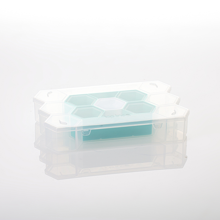 organizador colmeia 15 divisórias - natural