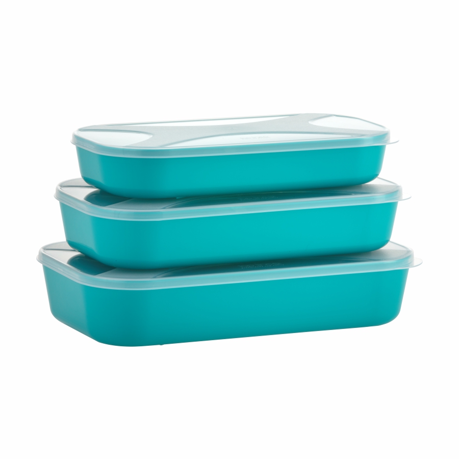 organizadores multiúso retangular baixo 3 pçs