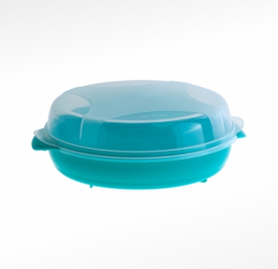 imagem do produto organizador multiúso redondo com tampa alta 1,8 L