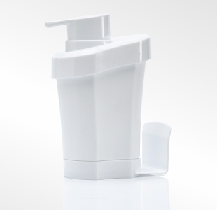 imagem do produto dispenser detergente 500 ml (branco e preto)