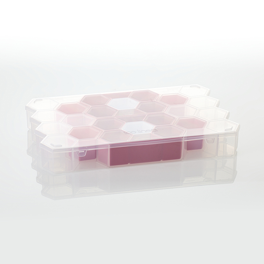 imagem do produto organizador colmeia 32 divisórias - natural