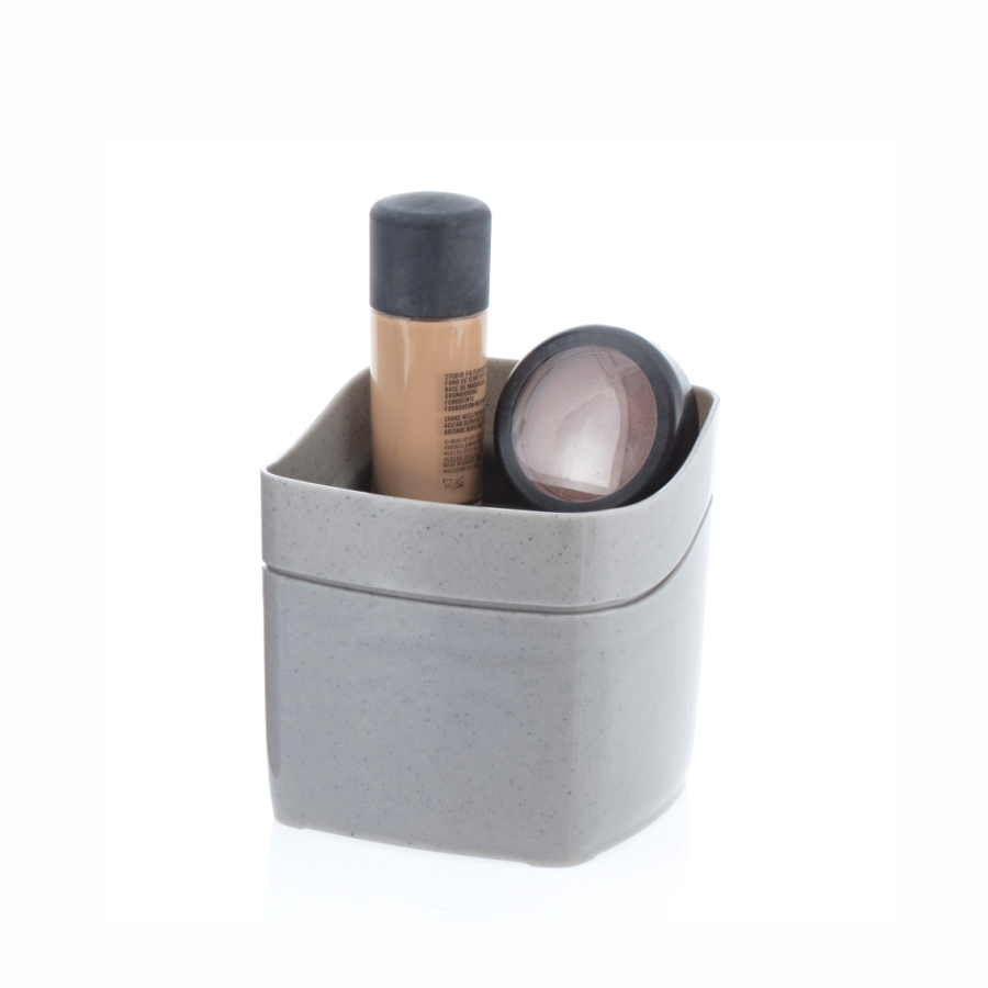 imagem do produto organizador de maquiagens 2 pçs (quartzo)