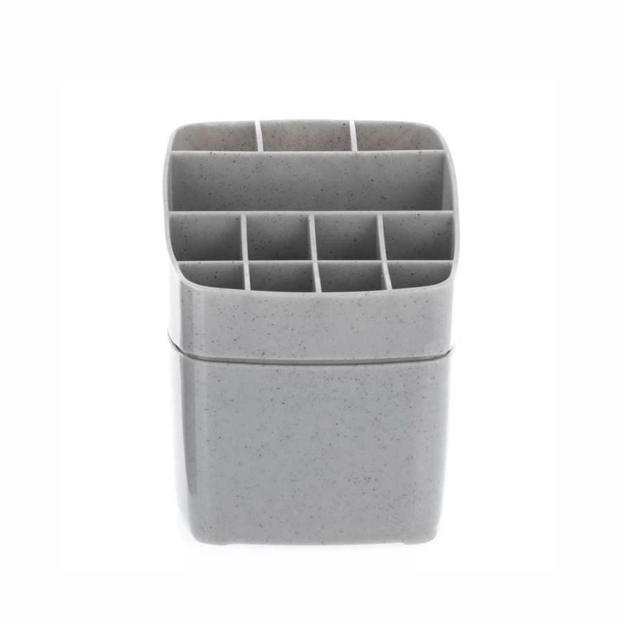 imagem do produto organizador de maquiagens 13 divisórias (quartzo)