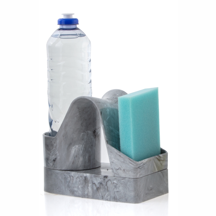 porta detergente e esponja (mármore)