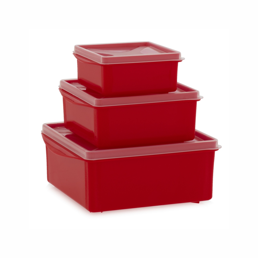 minikit | organizadores multiúso quadrado baixo 3 pçs