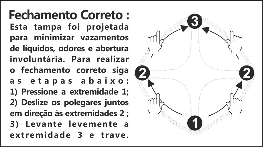 organizador multiúso 1 L