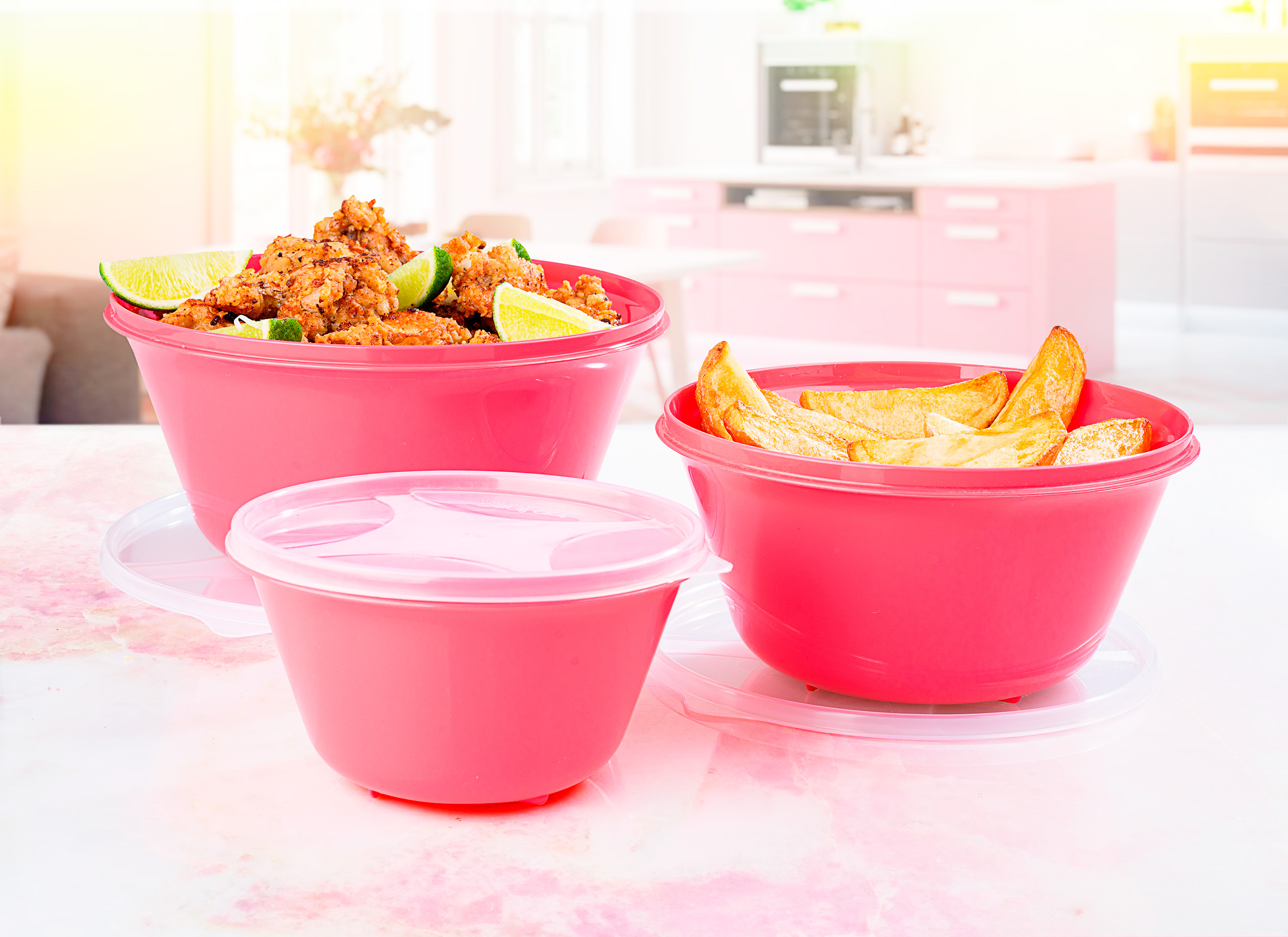 organizadores multiúso redondo 3 pçs