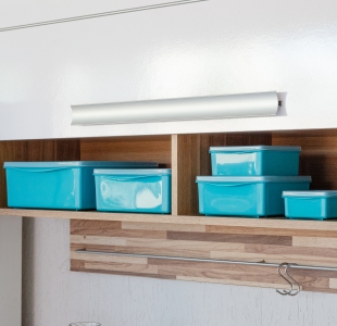 organizadores multiúso quadrado baixo 5 pçs